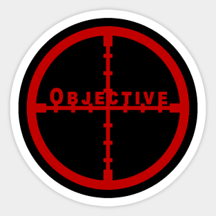 Objective Sticker